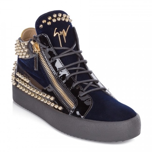 Mens Giuseppe Zanotti Kriss Studs In 